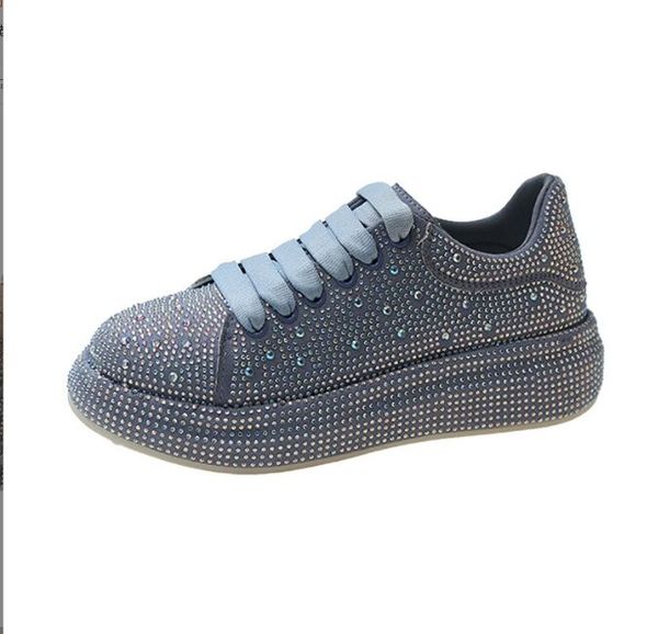 shoes for women with rhinestones casual round toe flat lace-up designer luxury spring sneakers women platform shoe, Black
shoes for women with rhinestones casual round toe flat lace-up designer luxury spring sneakers women platform shoe, Black
