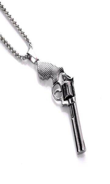 retro revolver pendant necklace men039s fashion personality hip hop trendy jewelry necklaces1254685, Silver
retro revolver pendant necklace men039s fashion personality hip hop trendy jewelry necklaces1254685, Silver