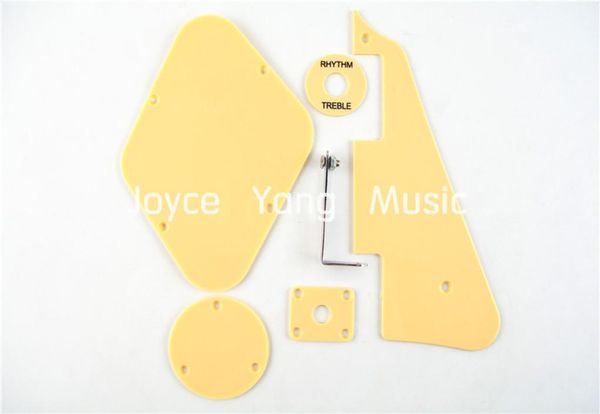 niko 1 set of cream lp electric guitar plastic scratch platebrackets holder screws selector coverblack back plates pickguards1003086
niko 1 set of cream lp electric guitar plastic scratch platebrackets holder screws selector coverblack back plates pickguards1003086