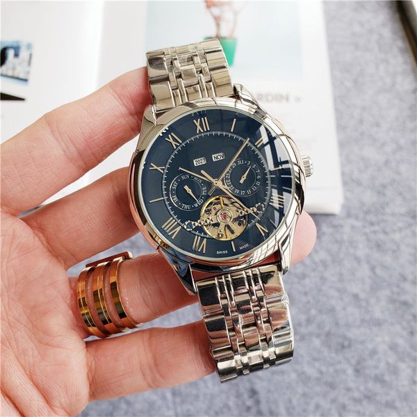 omeg fashion mens luxury watch stainless steel moonwatch all dial work designer automatic movement mechanical watches male sport clock stain, Slivery;golden
omeg fashion mens luxury watch stainless steel moonwatch all dial work designer automatic movement mechanical watches male sport clock stain, Slivery;golden