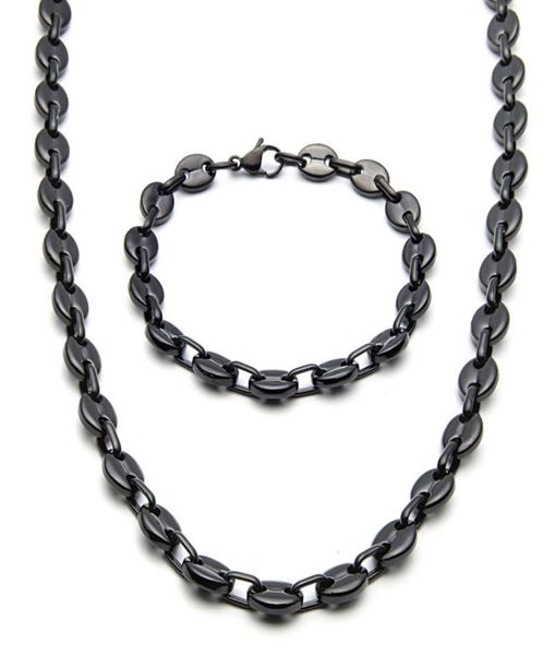 fashion jewlery 9mm wide brand new menwomen039s silverblackgolg tone stainless steel coffee bean link chain necklace bracele9648656, Silver
fashion jewlery 9mm wide brand new menwomen039s silverblackgolg tone stainless steel coffee bean link chain necklace bracele9648656, Silver