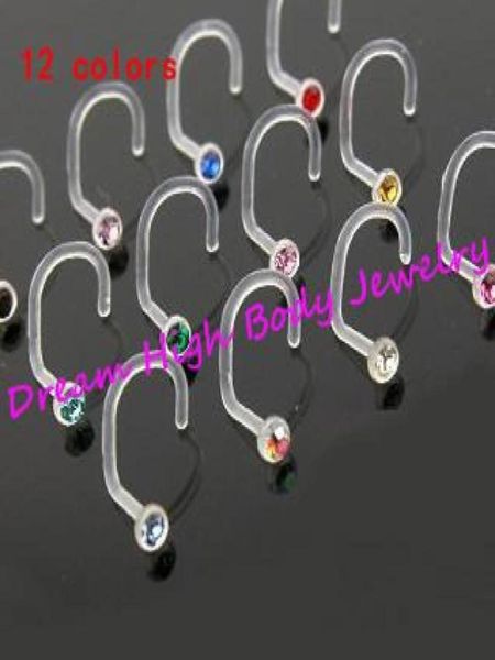 flexible nose ring stud screw clear uv acrylic 12colors gem stone retainers hide crystal body pierci9747450, Slivery;golden
flexible nose ring stud screw clear uv acrylic 12colors gem stone retainers hide crystal body pierci9747450, Slivery;golden