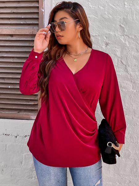 women's plus size tshirt plus size women clothing autumn winter loose fit long sleeve t shirt solid black large big v neck casual blou
women's plus size tshirt plus size women clothing autumn winter loose fit long sleeve t shirt solid black large big v neck casual blou