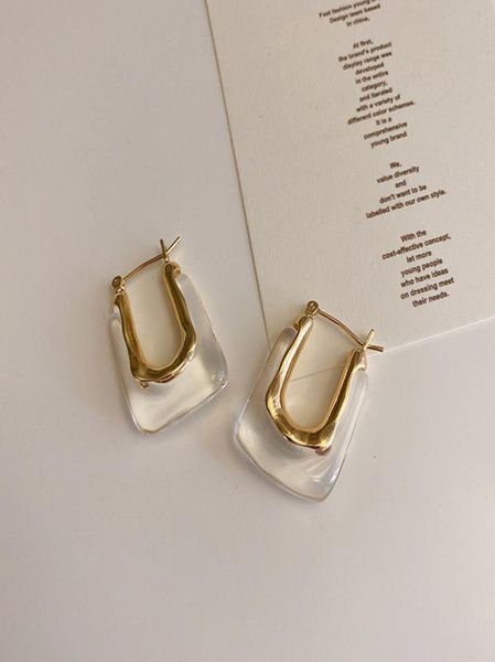 flashbuy transparent resin hoop earrings for women girls geometric irregular metal acrylic earring party jewelry3666704, Golden;silver
flashbuy transparent resin hoop earrings for women girls geometric irregular metal acrylic earring party jewelry3666704, Golden;silver