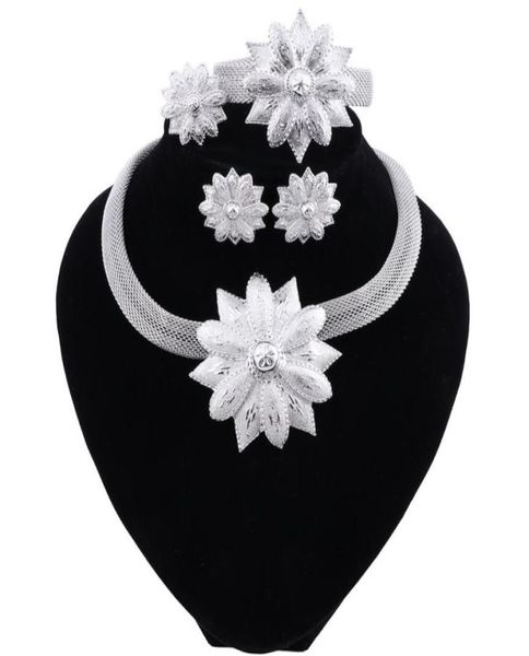 new trendy elegant silver plated necklace earrings bracelet ring dubai jewelry sets for women party accessories7737686, Slivery;golden
new trendy elegant silver plated necklace earrings bracelet ring dubai jewelry sets for women party accessories7737686, Slivery;golden