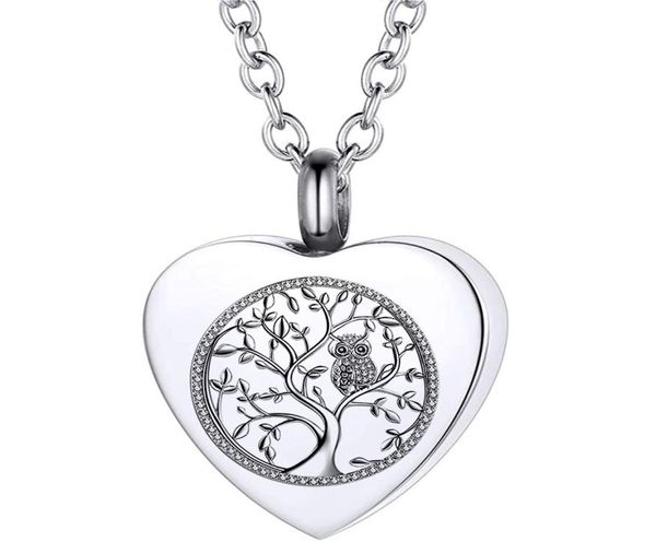 ashes necklace owl tree of life urn pendant keepsake memorial cremation jewelry for ashes for women2821154, Silver
ashes necklace owl tree of life urn pendant keepsake memorial cremation jewelry for ashes for women2821154, Silver