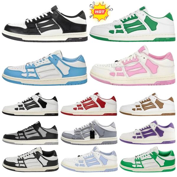 designer run shoe women designer skel low bones hi leather sneakers luxury skeleton blue red white black green gray brown couple original me
designer run shoe women designer skel low bones hi leather sneakers luxury skeleton blue red white black green gray brown couple original me