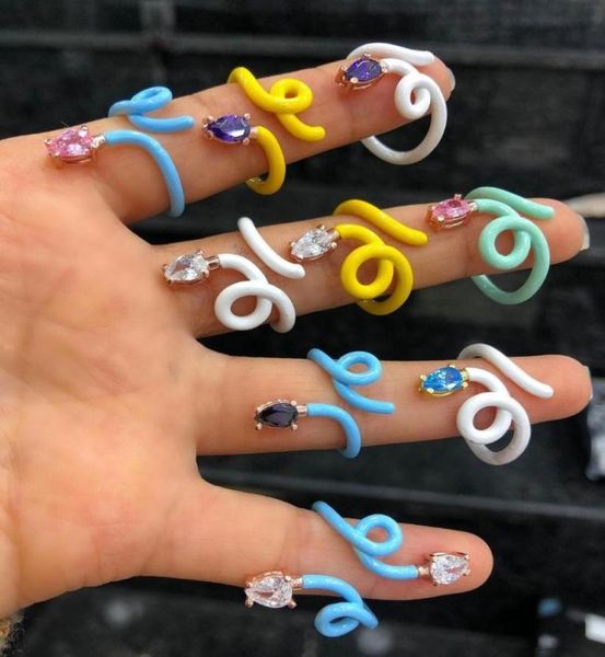 cluster rings single stone colorful enamel band the wire women finger ring open adjusted size7755399, Golden;silver
cluster rings single stone colorful enamel band the wire women finger ring open adjusted size7755399, Golden;silver