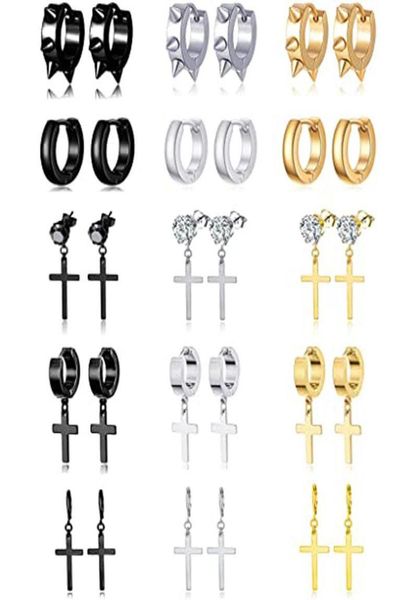 stud 15 pairs cross earrings stainless steel punk pointed headband huggie cz hinge earring set silver black gold9282297, Golden;silver
stud 15 pairs cross earrings stainless steel punk pointed headband huggie cz hinge earring set silver black gold9282297, Golden;silver