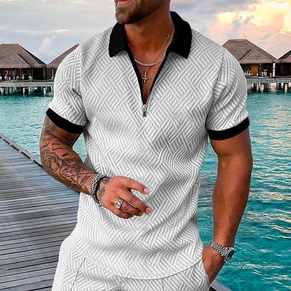 men's polos spring and summer men's casual polo shirt v-neck zipper slim t-shirt solid color printed outdoor travel men's wea, White;black
men's polos spring and summer men's casual polo shirt v-neck zipper slim t-shirt solid color printed outdoor travel men's wea, White;black