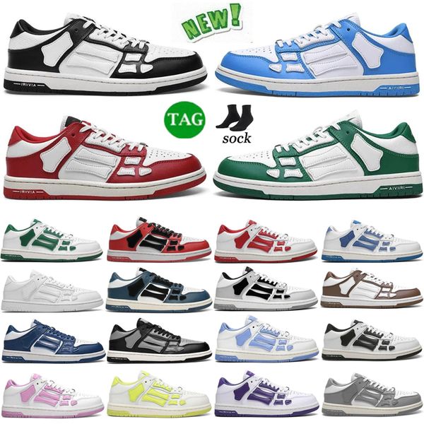 designer american luxury brands skel-low series casual shoes men women skeleton black white comfortable and wear-resistant fashion leather s
designer american luxury brands skel-low series casual shoes men women skeleton black white comfortable and wear-resistant fashion leather s