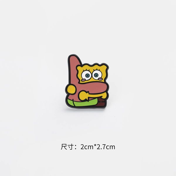 friend hug brooch cute anime movies games hard enamel pins collect cartoon brooch backpack hat bag collar lapel badges, Blue
friend hug brooch cute anime movies games hard enamel pins collect cartoon brooch backpack hat bag collar lapel badges, Blue
