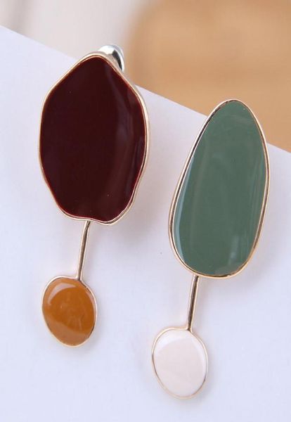 brincos asymmetrical drop earrings for women enamel earings fashion jewelry summer bijoux colorful statement earring4658883, Golden;silver
brincos asymmetrical drop earrings for women enamel earings fashion jewelry summer bijoux colorful statement earring4658883, Golden;silver