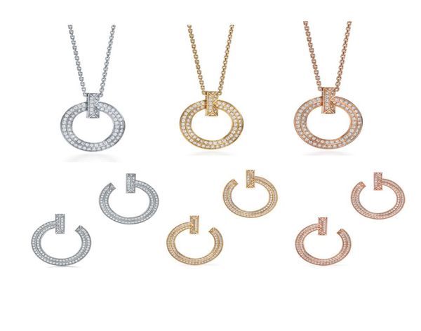 tif new luxury t1 ring pendant necklace women039s rose gold necklace earrings jewelry whole6143600, Silver
tif new luxury t1 ring pendant necklace women039s rose gold necklace earrings jewelry whole6143600, Silver