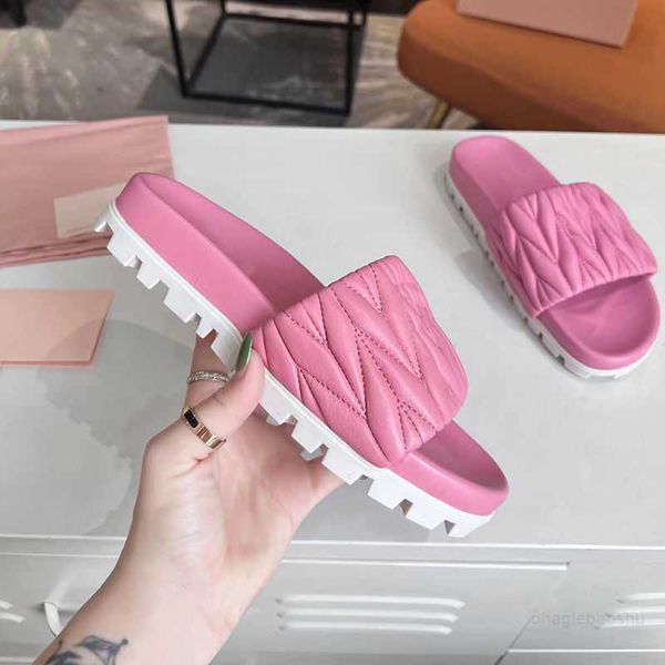 family mius designer beach shoes sandals women slide pleated round slippers for outerwear 2023 new thick sole flat bottom step owlb
family mius designer beach shoes sandals women slide pleated round slippers for outerwear 2023 new thick sole flat bottom step owlb