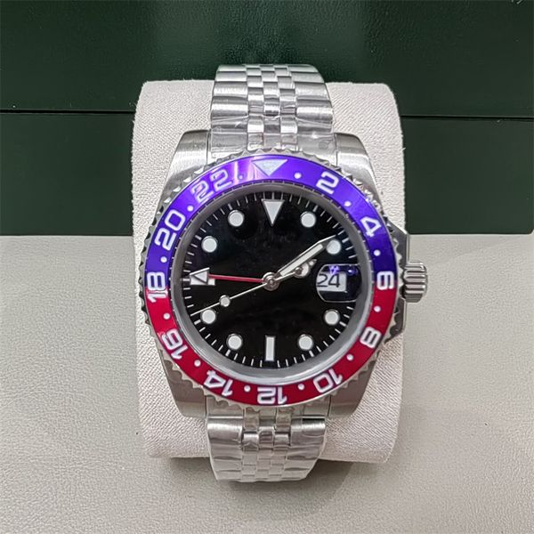 st9 watch ceramic bezel black sapphire date dial 41mm automatic mechanical stainless steel mens men wristwatches dh02, Slivery;brown
st9 watch ceramic bezel black sapphire date dial 41mm automatic mechanical stainless steel mens men wristwatches dh02, Slivery;brown