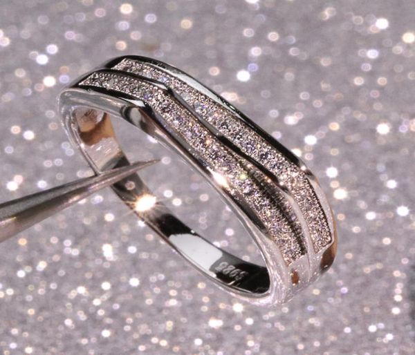 new fashion jewelry 100 925 sterling silver double pave 5a cubic zirconia cz eternity women wedding engagement band ring gift xr31207650, Slivery;golden
new fashion jewelry 100 925 sterling silver double pave 5a cubic zirconia cz eternity women wedding engagement band ring gift xr31207650, Slivery;golden