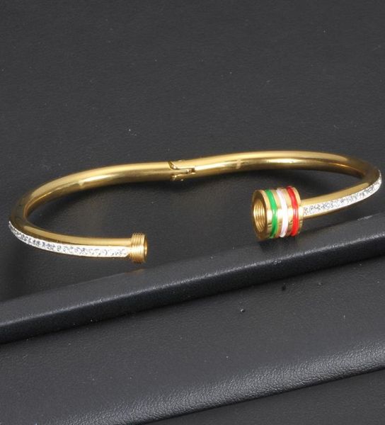 fashion womens titanium stainless steel colorful diamond cuff bangle bracelet gold silver rose gold jewelry gifts for women whole2984313, Black
fashion womens titanium stainless steel colorful diamond cuff bangle bracelet gold silver rose gold jewelry gifts for women whole2984313, Black