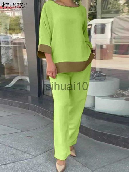 women's two piece pants fashion women zanzea lady outfits causal solid streetwears loose pants sets 2023 spring summer long sleeve patc, White
women's two piece pants fashion women zanzea lady outfits causal solid streetwears loose pants sets 2023 spring summer long sleeve patc, White