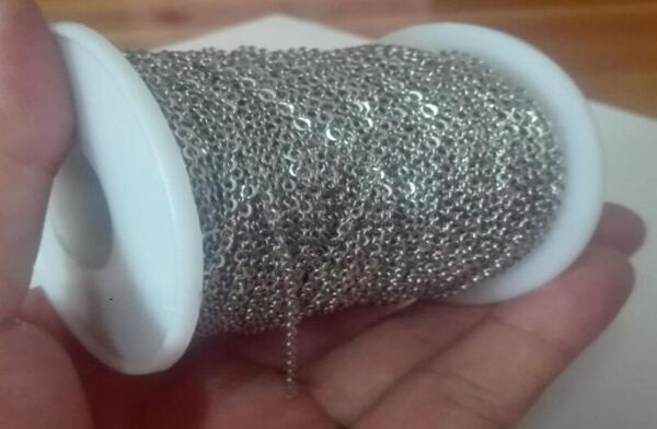 new factory 100mroll strong silver tone thin with 2mm oval cross chain stainless steel jewelry finding chain marking diy ho5526909
new factory 100mroll strong silver tone thin with 2mm oval cross chain stainless steel jewelry finding chain marking diy ho5526909