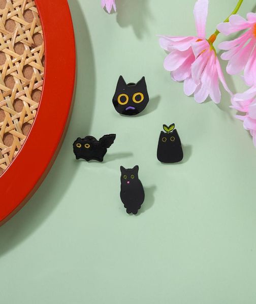 cartoon black cat shape brooch cute animals clothes collar pins alloy backpack sweater enamel corsage badges accessories6685105, Gray
cartoon black cat shape brooch cute animals clothes collar pins alloy backpack sweater enamel corsage badges accessories6685105, Gray