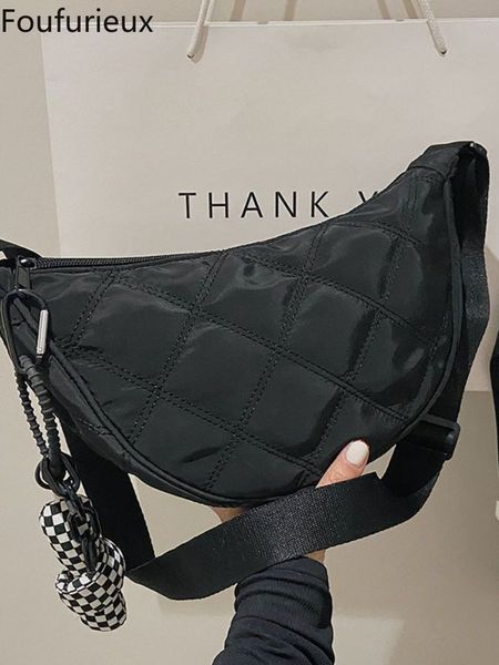 waist bags foufurieux nylon fabric shoulder bag summer brand women designer fashion handbags purses luxury quilted crossbody 230717
waist bags foufurieux nylon fabric shoulder bag summer brand women designer fashion handbags purses luxury quilted crossbody 230717