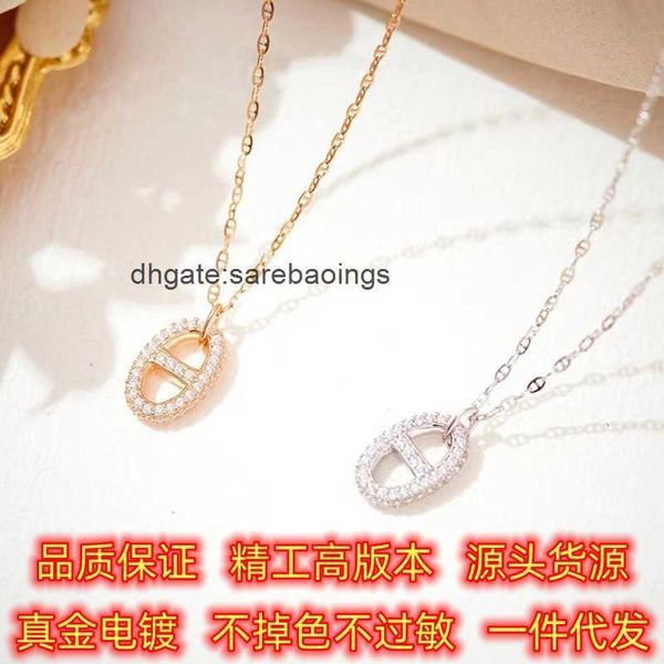 aher mas designer luxury nacklace silver h home new full sky star pig nose 18k rose gold necklace female
aher mas designer luxury nacklace silver h home new full sky star pig nose 18k rose gold necklace female