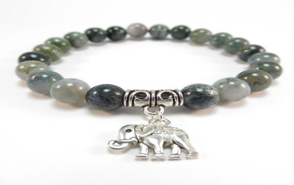 sn1120 sacred elephant mala bracelet healing mala yoga jewelry moss agate zen beaded bracelet christmas gift5530433, Black
sn1120 sacred elephant mala bracelet healing mala yoga jewelry moss agate zen beaded bracelet christmas gift5530433, Black