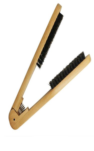 wooden straightening comb double sided brush clamp hair hairdressing natural fibres bristle4615387, Silver
wooden straightening comb double sided brush clamp hair hairdressing natural fibres bristle4615387, Silver
