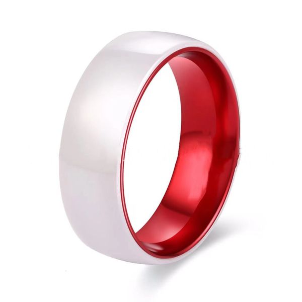wedding rings 8mm white ceramic ring orange green red purple two-color wedding ring for men and women 230717, Slivery;golden
wedding rings 8mm white ceramic ring orange green red purple two-color wedding ring for men and women 230717, Slivery;golden