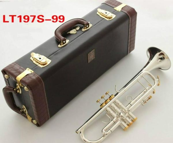 quality bach bb trumpet instrument lt197s99 silver plating trumpet musical professional performance with case5567542
quality bach bb trumpet instrument lt197s99 silver plating trumpet musical professional performance with case5567542