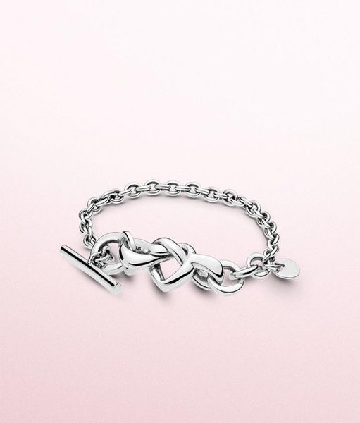 arrival sterling silver t hand chain bracelets original box for knotted heart bracelet women luxury designer bracelet2010649, Black
arrival sterling silver t hand chain bracelets original box for knotted heart bracelet women luxury designer bracelet2010649, Black