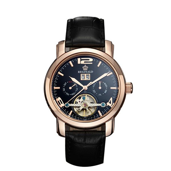 men's watch, openwork multifunctional automatic waterproof mechanical watch, business trend calendar multi-function watch, Slivery;black
men's watch, openwork multifunctional automatic waterproof mechanical watch, business trend calendar multi-function watch, Slivery;black