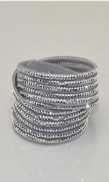 fashion rhinestone slake leather wrap bracelet handmade velvet crystal women bracelets 12pcslot 7800548, Golden;silver
fashion rhinestone slake leather wrap bracelet handmade velvet crystal women bracelets 12pcslot 7800548, Golden;silver