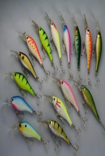 lot 30 fishing lures crankbait hooks bait 62g85cm0123451097220
