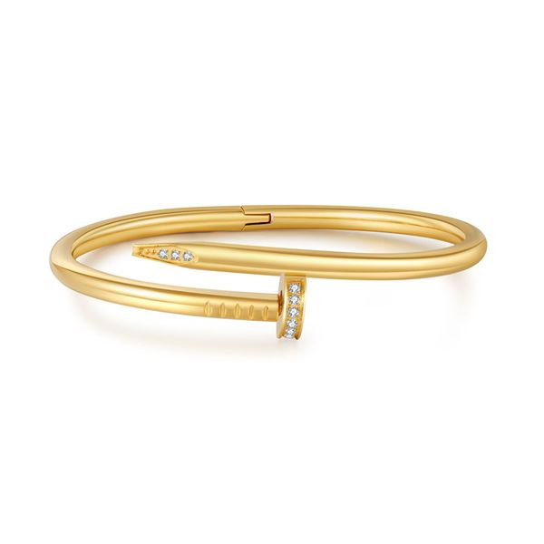 love gold bracelet nail bracelet designer bangles for women mens 18k gold plated armband pulsera pulseras plated gold silver rose jewelry di, Black
love gold bracelet nail bracelet designer bangles for women mens 18k gold plated armband pulsera pulseras plated gold silver rose jewelry di, Black