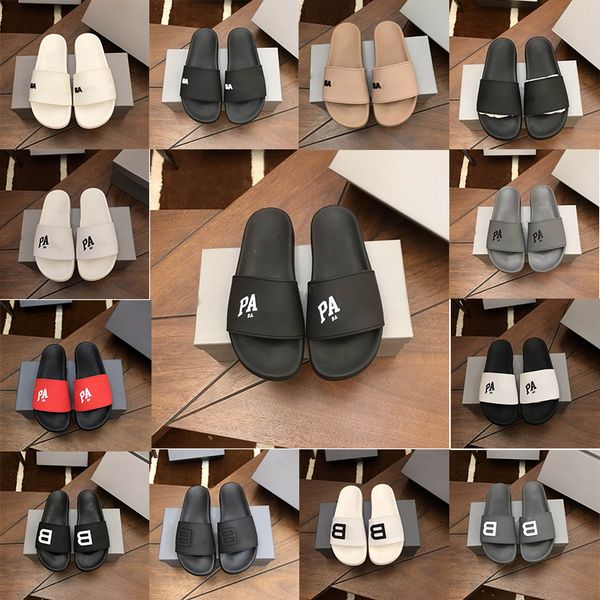 paris slipper sliders mens womens summer sandals beach slippers ladies flip flops loafers black white outdoor home slides shoes with box cha
paris slipper sliders mens womens summer sandals beach slippers ladies flip flops loafers black white outdoor home slides shoes with box cha