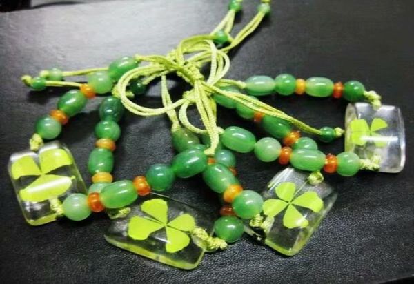 yqtdmy 4 pcs four leaf leaves clover handmade vogue accessories bracelet2815606, Silver
yqtdmy 4 pcs four leaf leaves clover handmade vogue accessories bracelet2815606, Silver
