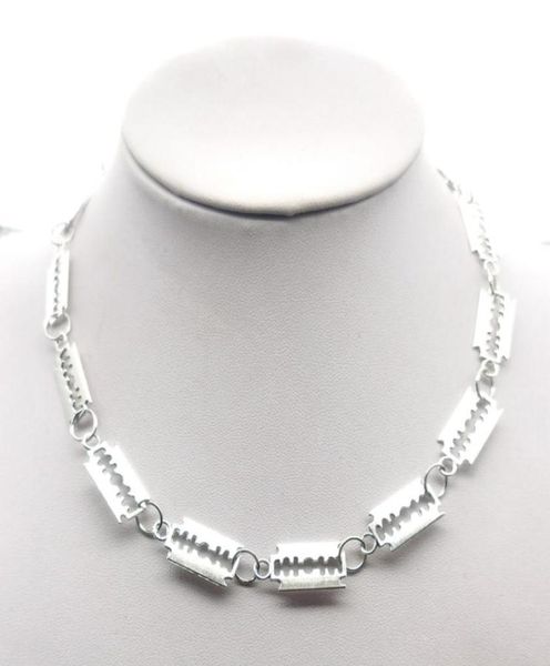 small blade choker necklace women hiphop gothic combinations punk style barbed blade chain gifts 42cm9932340, Silver
small blade choker necklace women hiphop gothic combinations punk style barbed blade chain gifts 42cm9932340, Silver