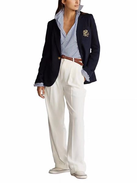 women's designer suits blazers jackets coats clothes spring letters top, White;black
women's designer suits blazers jackets coats clothes spring letters top, White;black