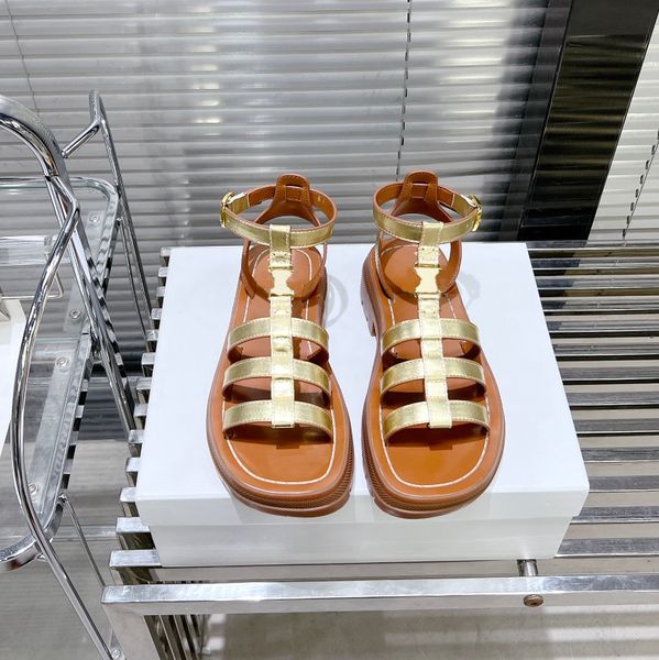designers clea triomphe gladiator chunky sandals slipper adjustable buckle ankle-strap sandals vegetal flat shoes women luxury calfskin fact, Black
designers clea triomphe gladiator chunky sandals slipper adjustable buckle ankle-strap sandals vegetal flat shoes women luxury calfskin fact, Black