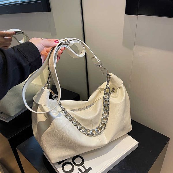 new fashion chain portable big bag women's simple and tote bag tidal underarm women's bag
new fashion chain portable big bag women's simple and tote bag tidal underarm women's bag