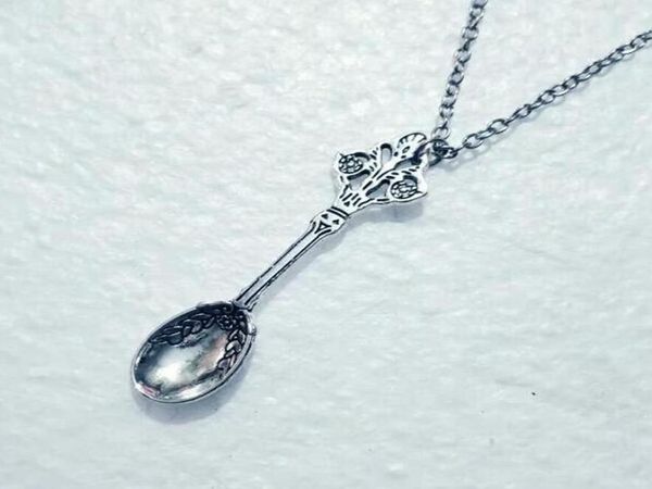 fashion spoon charm necklaces alice wonderland crown inspired mini tea spoon snuff pendant necklaces chain choker jewelry gift 5505741137, Silver
fashion spoon charm necklaces alice wonderland crown inspired mini tea spoon snuff pendant necklaces chain choker jewelry gift 5505741137, Silver