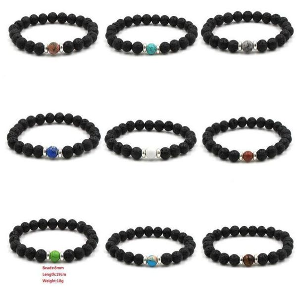10 colors natural black lava stone beads elastic bracelet essential oil diffuser bracelet volcanic rock beaded hand strings8548261
10 colors natural black lava stone beads elastic bracelet essential oil diffuser bracelet volcanic rock beaded hand strings8548261