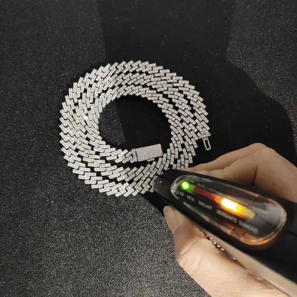 iced out men jewelry 925 sterling silver cuban link chain vvs moissanite diamond hip hop jewelry necklace
iced out men jewelry 925 sterling silver cuban link chain vvs moissanite diamond hip hop jewelry necklace