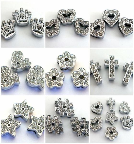 100pcslot clear full rhinestone zinc slider charms diy accessories pet collar wristband keychain heart crown cross flower star 244457007, Bronze;silver
100pcslot clear full rhinestone zinc slider charms diy accessories pet collar wristband keychain heart crown cross flower star 244457007, Bronze;silver
