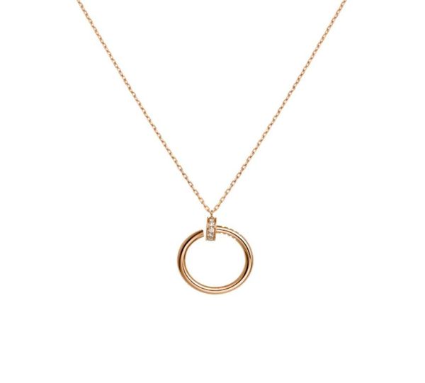 luxury necklace designer jewelry gold nail necklaces for women platinum rose full diamonds stainless steel long chain fashio8326447, Silver
luxury necklace designer jewelry gold nail necklaces for women platinum rose full diamonds stainless steel long chain fashio8326447, Silver