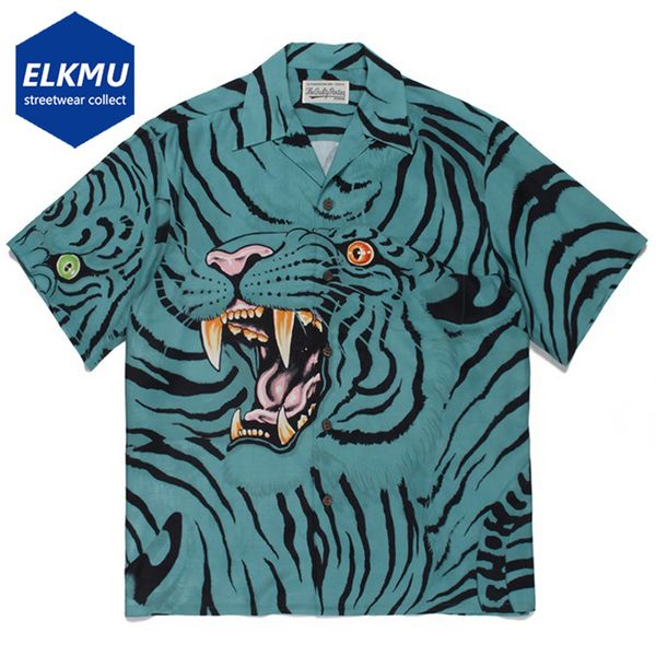 men's tshirts tiger pattern button shirts summer hawaii fashion shirt oversized streetwear hip hop shirts men's harajuku button up, White;black
men's tshirts tiger pattern button shirts summer hawaii fashion shirt oversized streetwear hip hop shirts men's harajuku button up, White;black