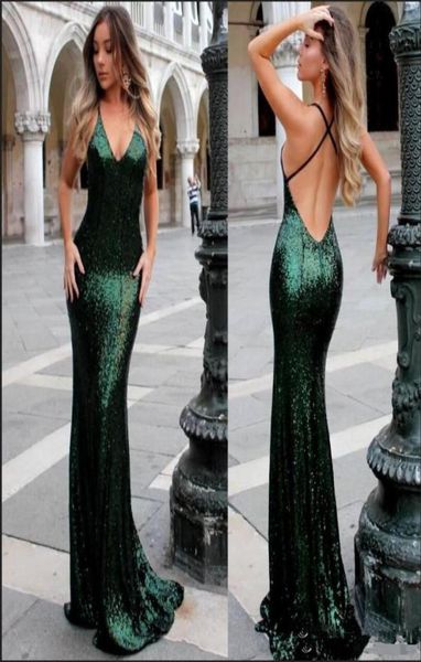 2021 emerald green sequined prom party dresses v neck mermaid open back long evening gowns for celebrity dress robes de soiree1873849, Black;red
2021 emerald green sequined prom party dresses v neck mermaid open back long evening gowns for celebrity dress robes de soiree1873849, Black;red