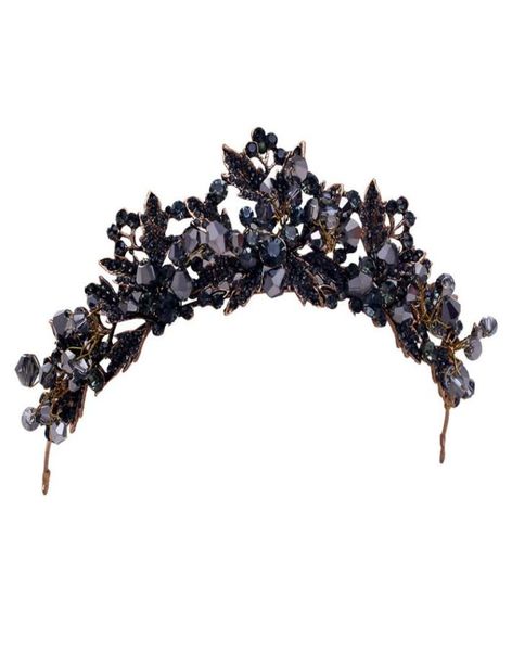 diezi baroque black crystal beads bridal tiaras crown rhinestone diadem pageant veil tiara headbands wedding hair accessories y2007119654, White;golden
diezi baroque black crystal beads bridal tiaras crown rhinestone diadem pageant veil tiara headbands wedding hair accessories y2007119654, White;golden
